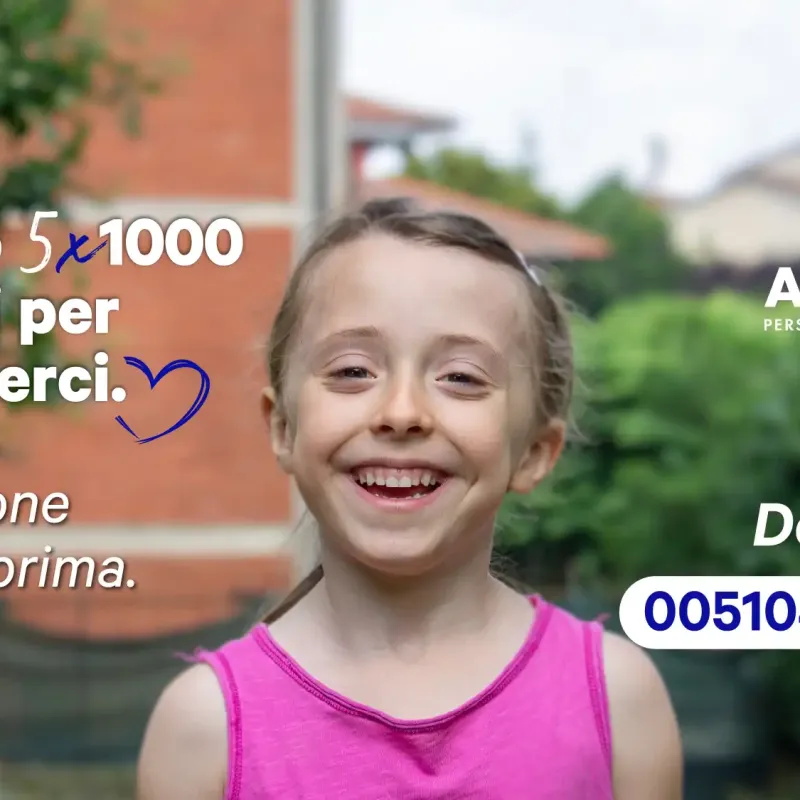 Ci sono 5x1000 ragioni per sostenerci: le persone sono la prima