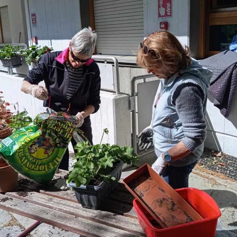 Un orto che mette radici, al nido di via Roma (Aosta)