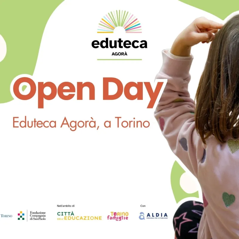 Open Day Eduteca Agorà, 27 Giugno a Torino